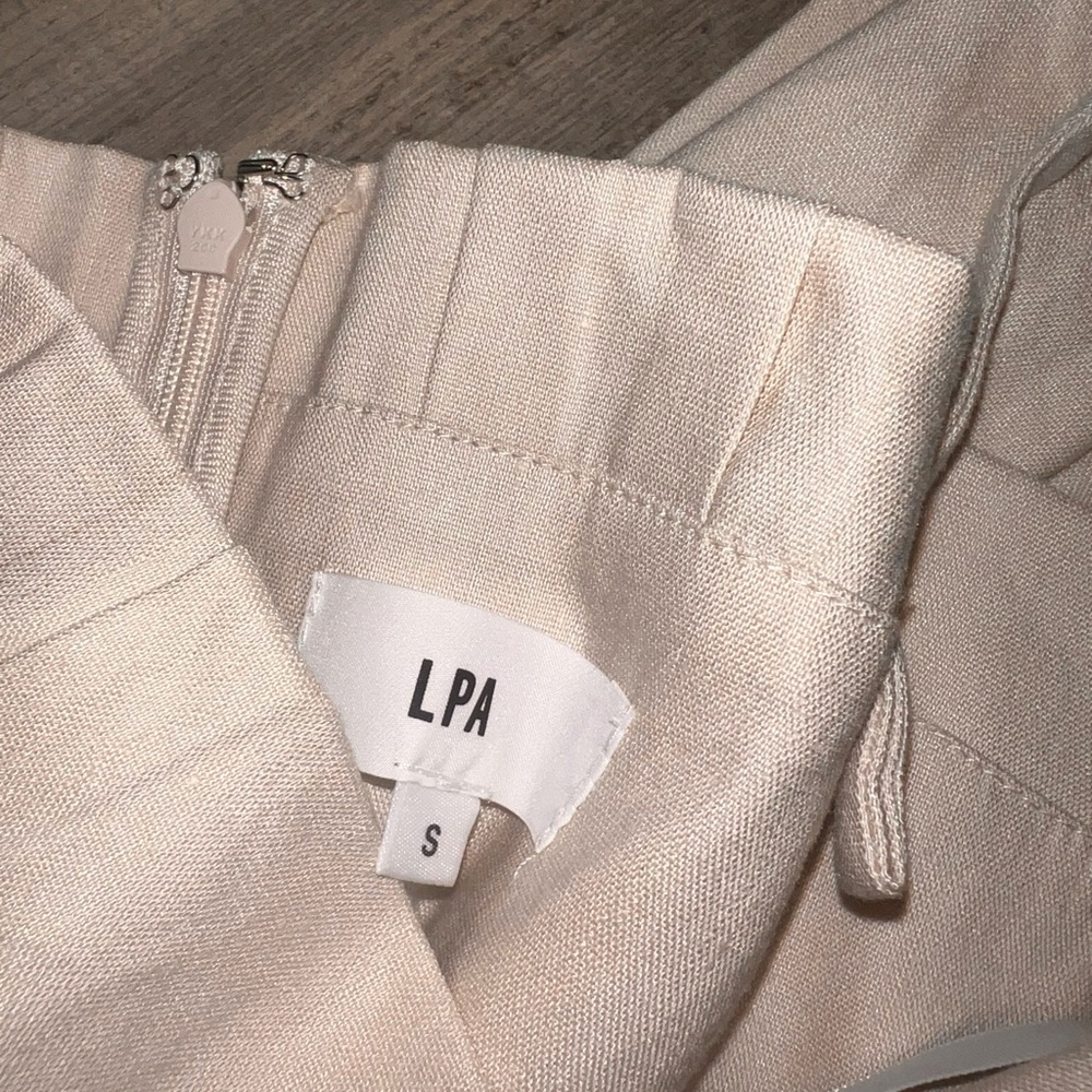 LPA GIANNA MIDI DRESS IN OAT- Small - Picture 7 of 10